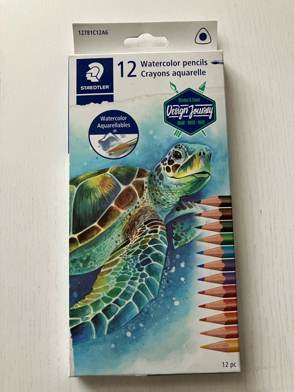 Staedtler 12-Color Watercolor Pencils - (New In Package)